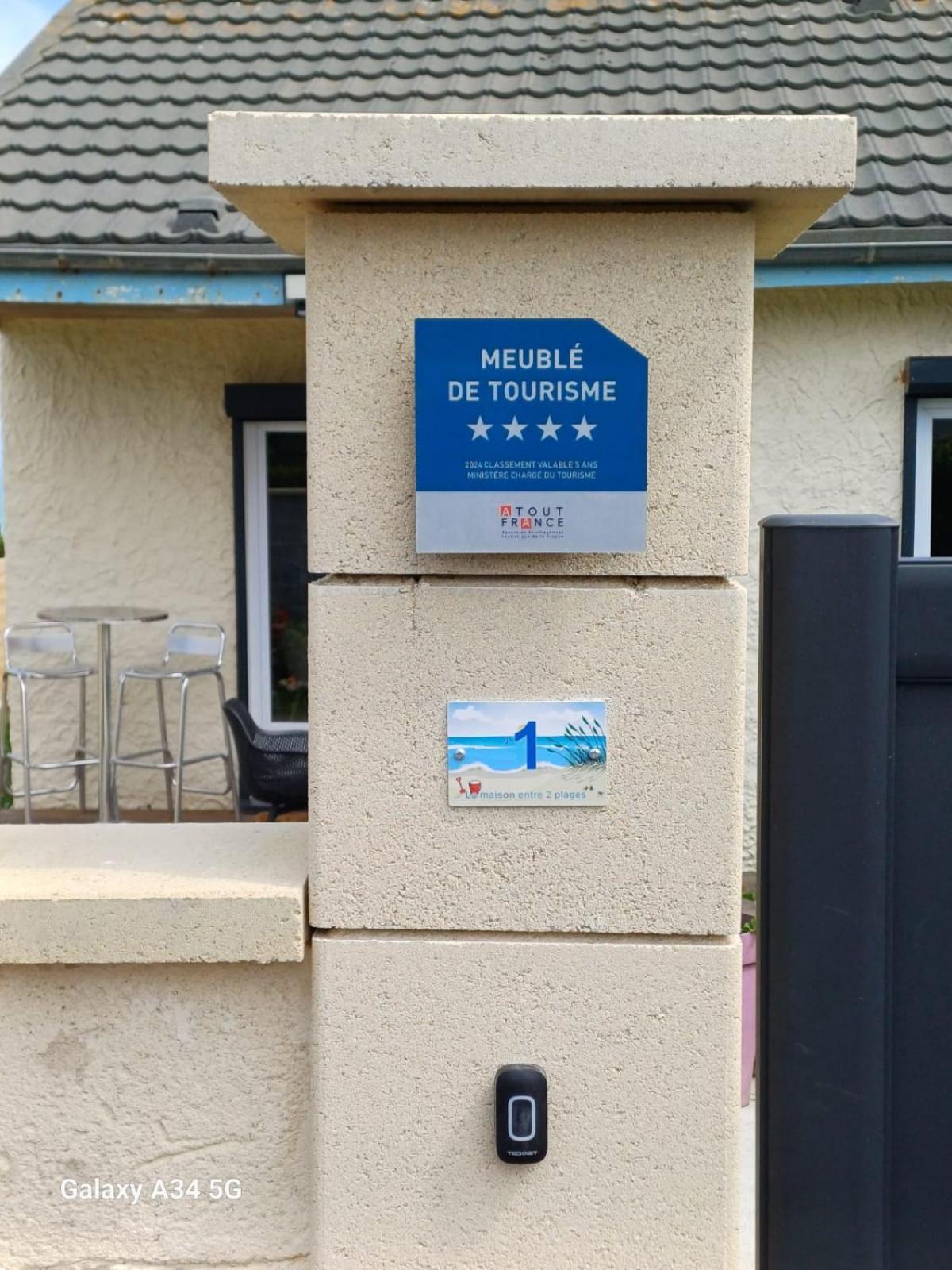 La Maison Entre Deux Plages,Vue Sur Mer Classee 4 Etoiles Criel-sur-Mer Værelse billede