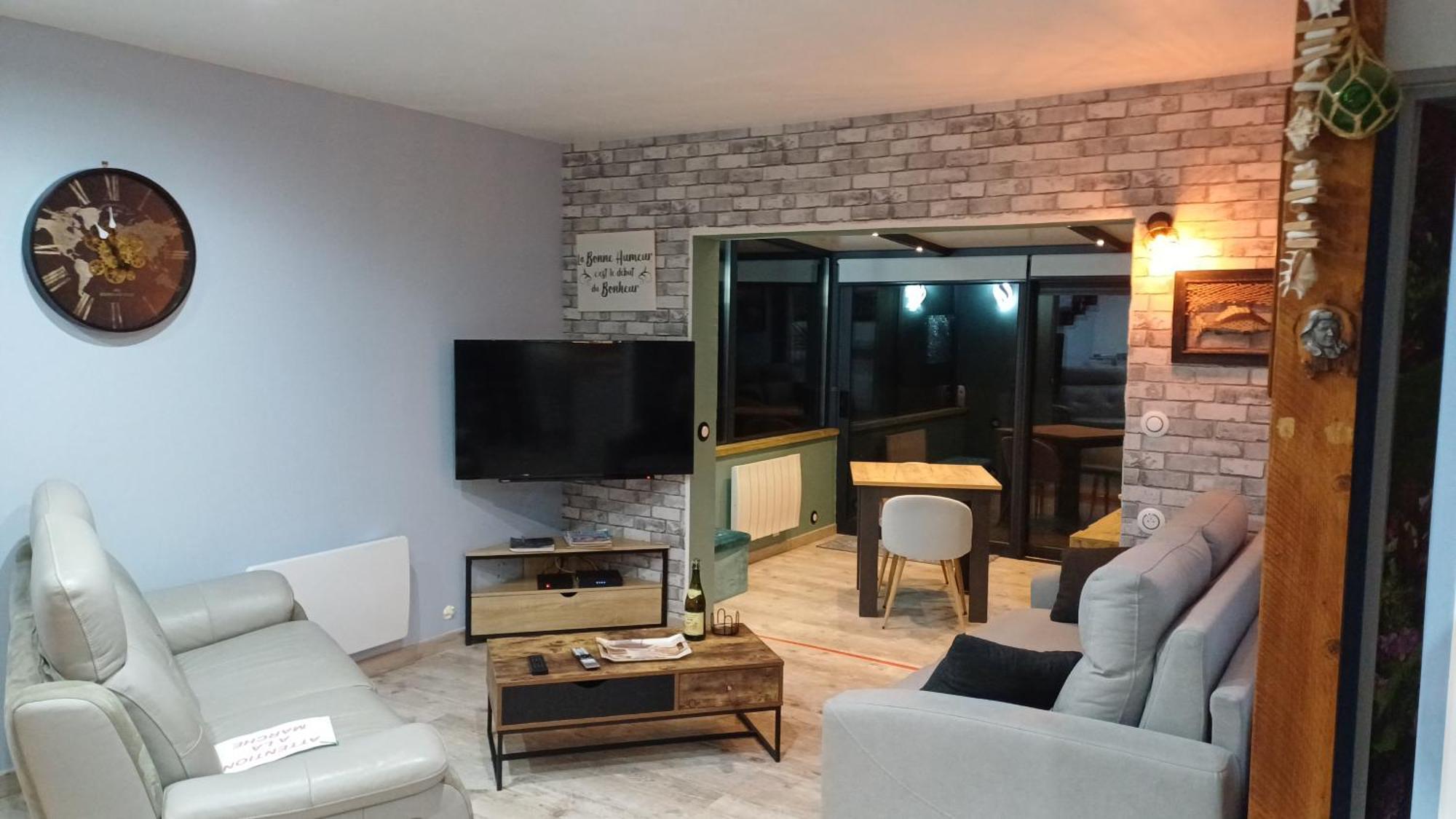 La Maison Entre Deux Plages,Vue Sur Mer Classee 4 Etoiles Criel-sur-Mer Eksteriør billede